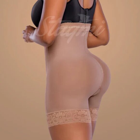 Fajas Sol Colombianas High/Low Ab Compression Shapewear Invisible Panty Stagmi! - Picture 3 of 11